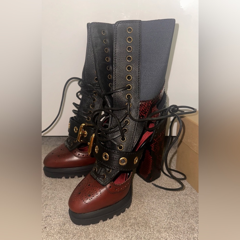 Burberry Boots Runway